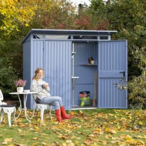 Hormann Berry Classic With Pent Roof - Premium Metal Shed