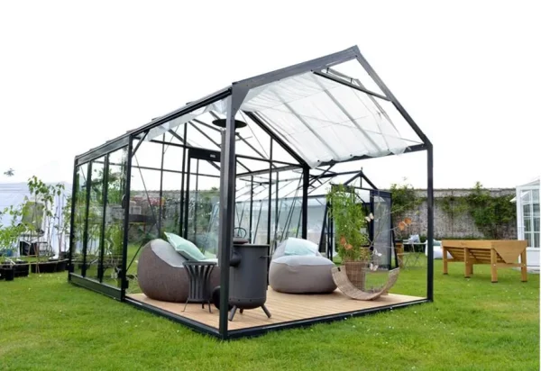 ACD Premium Greenhouse Orangery Living Room Bora Bora - Rectangle Shape - 15 x 10ft - 3.06m x 4.45m