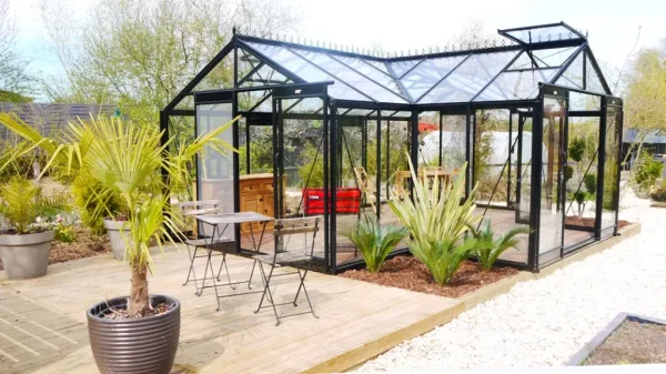 ACD Premium Greenhouse Orangery Living Room Sophie - T Shape - 20 x 15ft - 5.93m x 4.51m