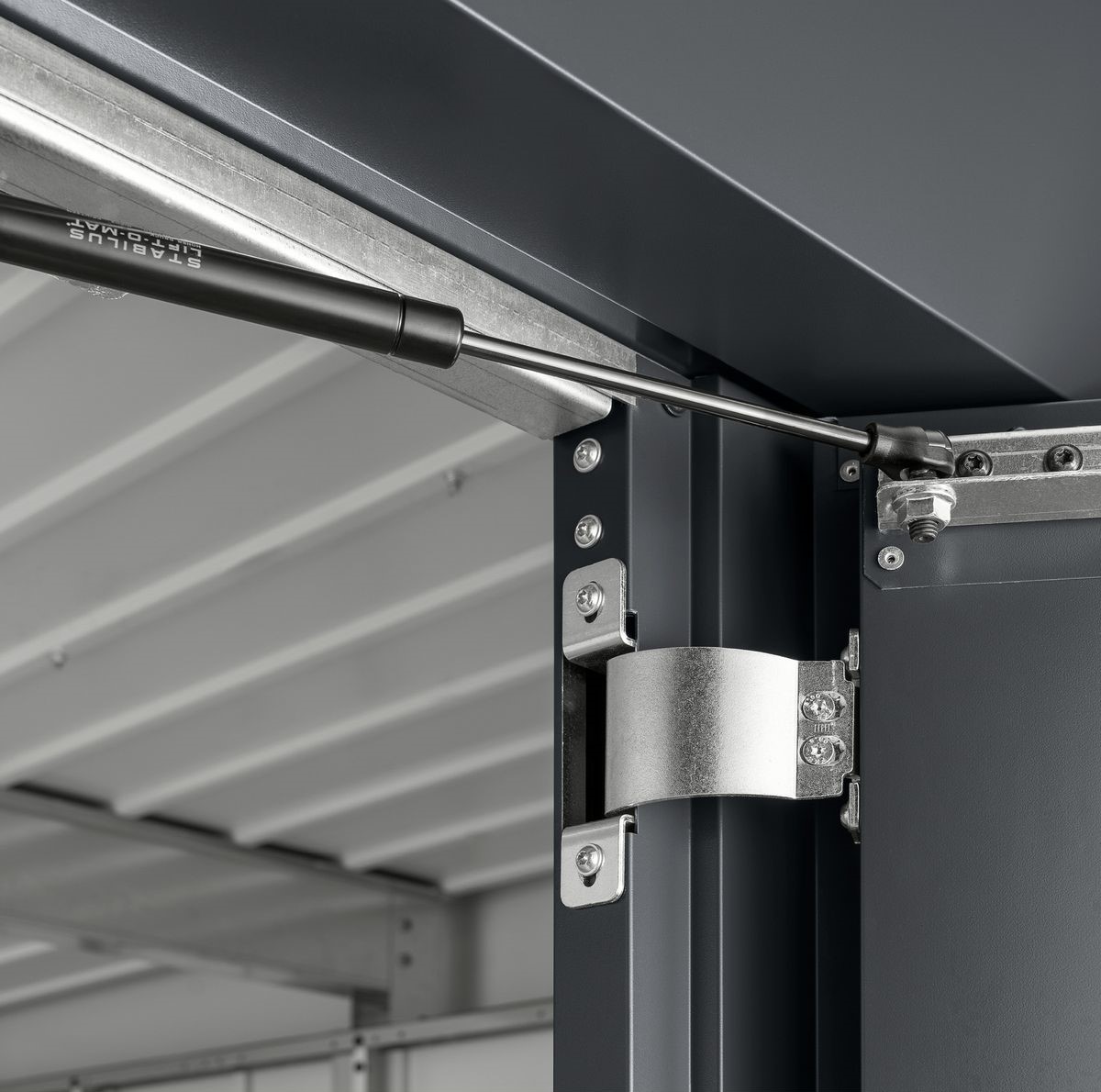 Hormann Juno Design With Apex Roof - Premium Metal Shed - Image 5