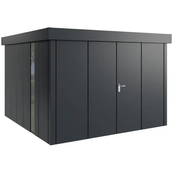 Hormann Juno Design With Pent Roof - Premium Metal Shed - Image 4