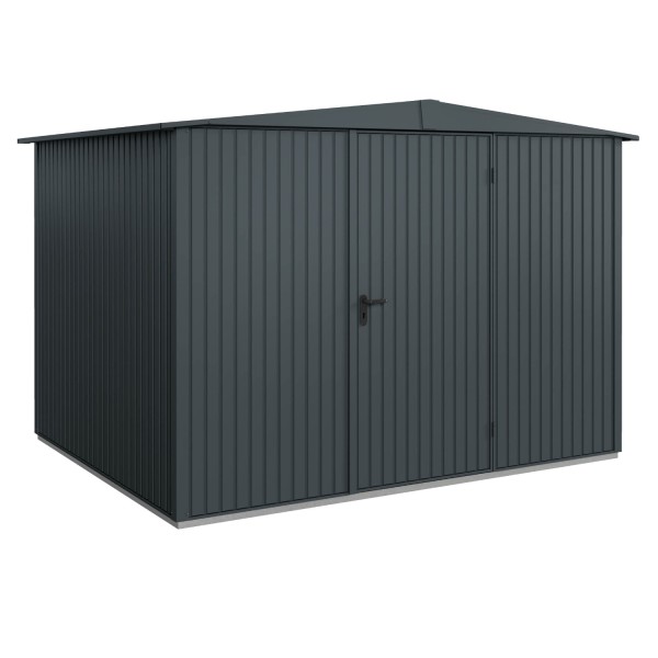 Hormann Berry Classic Style With Apex Roof - Premium Metal Shed