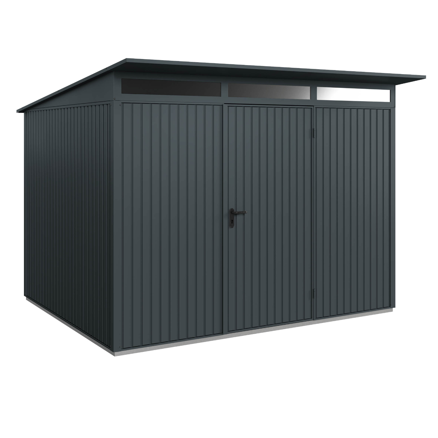 Hormann Berry Classic With Pent Roof - Premium Metal Shed - Image 16