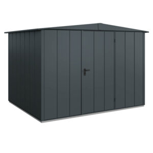 Hormann Berry Modern Style With Apex Roof - Premium Metal Shed - Image 1