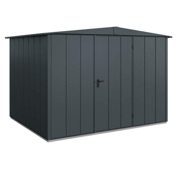 Hormann Berry Modern Style With Apex Roof - Premium Metal Shed