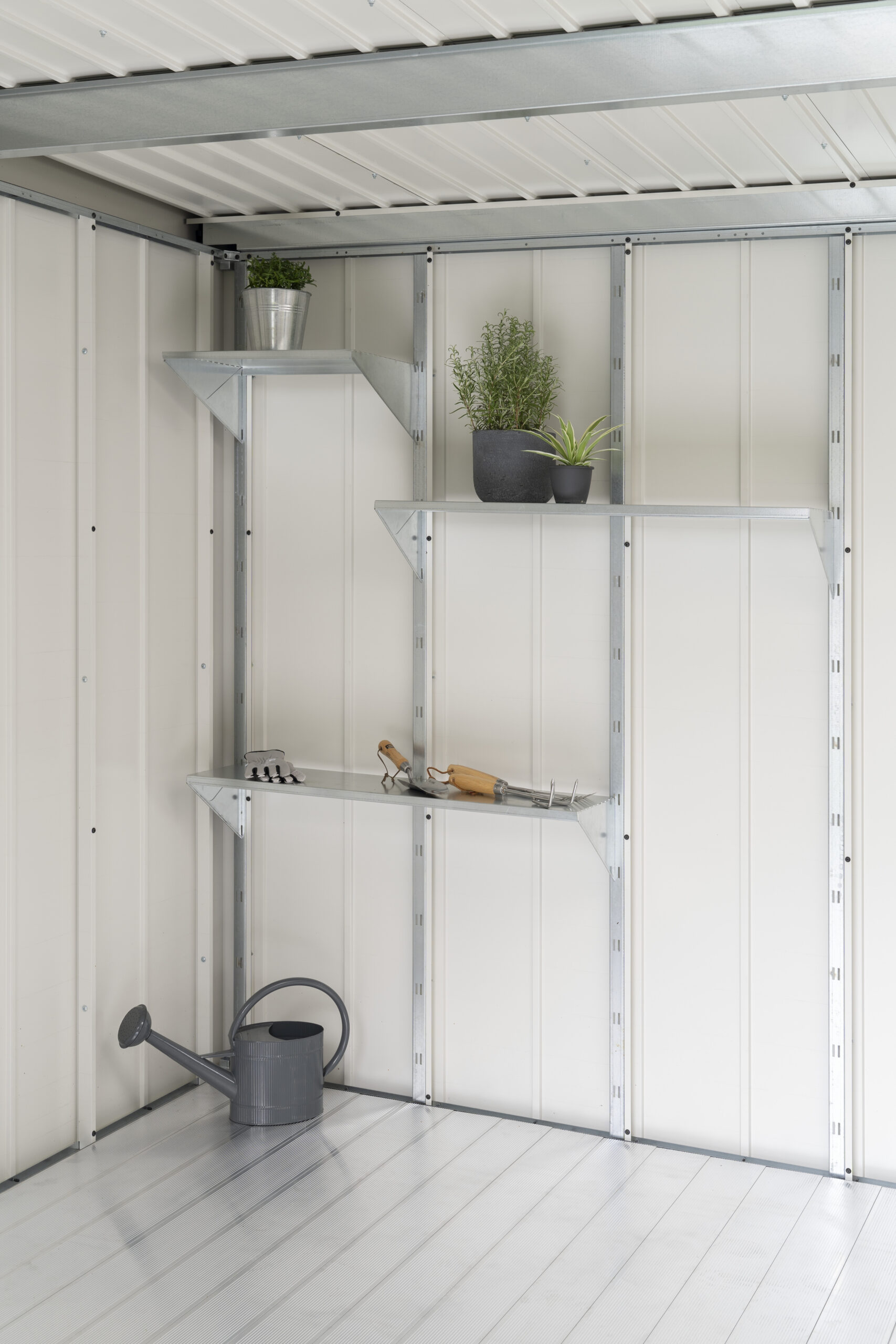 Hormann Juno Modern With Apex Roof - Premium Metal Shed - Image 6