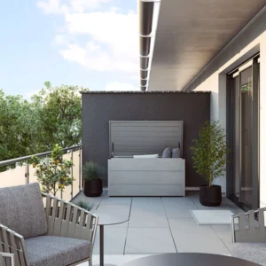 Hormann Juno 1320 Metal Garden Storage Box - Choice of colour - Image 8