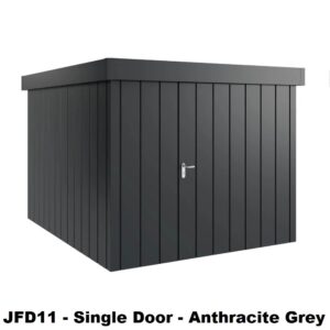 Hormann Juno Modern With Pent Roof - Premium Metal Shed - Image 7