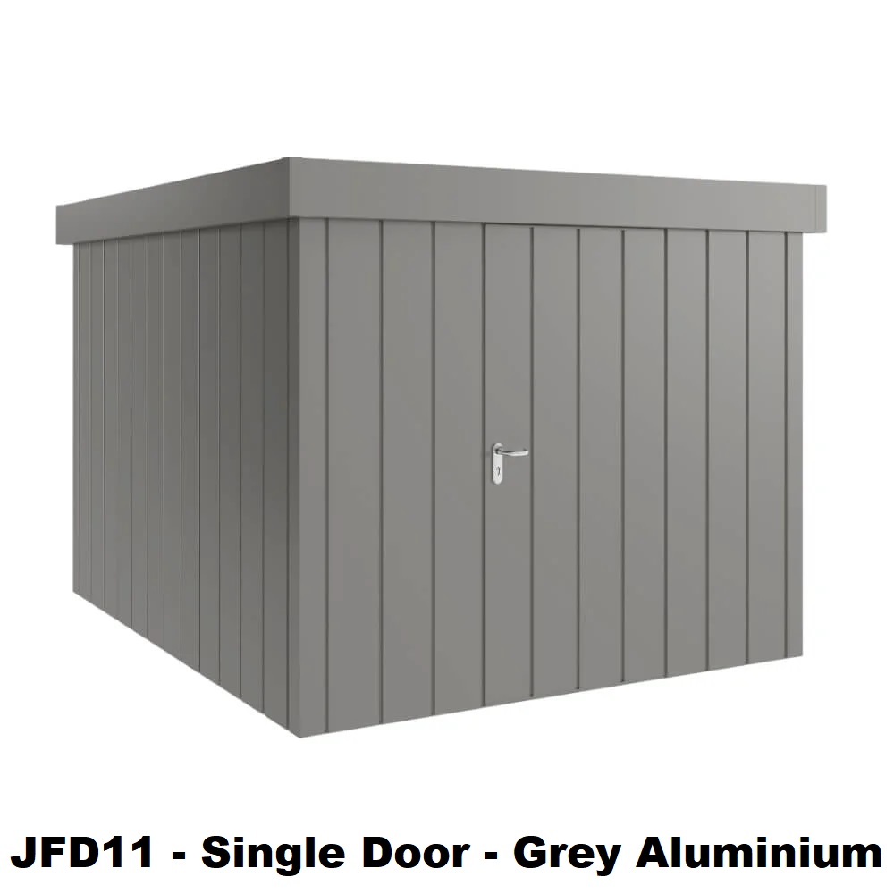 Hormann Juno Modern With Pent Roof - Premium Metal Shed - Image 8