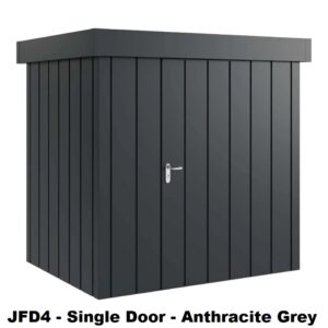 Hormann Juno Modern With Pent Roof - Premium Metal Shed - Image 3
