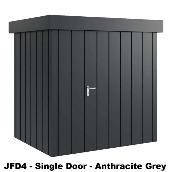 Hormann Juno Modern With Pent Roof - Premium Metal Shed - Image 3