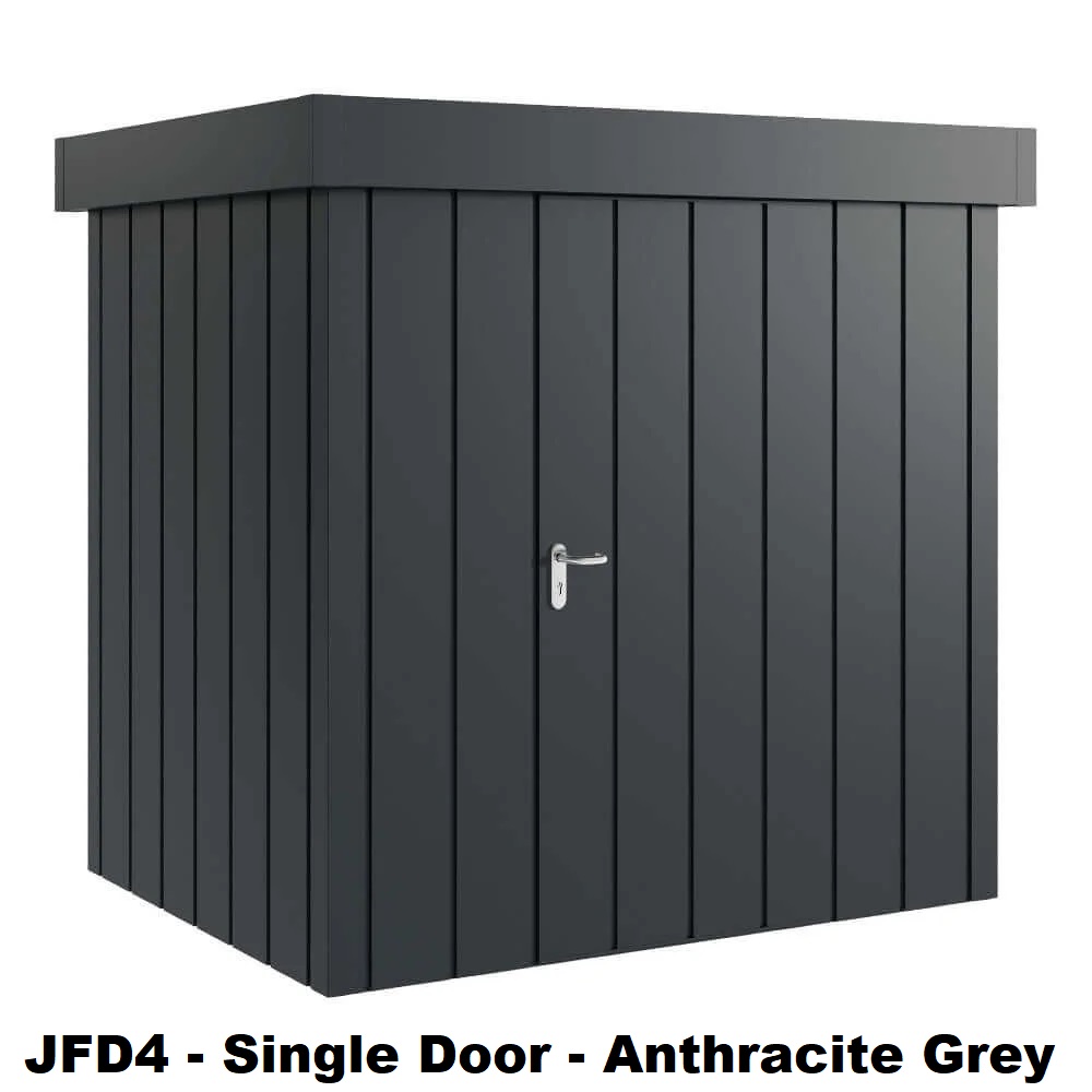 Hormann Juno Modern With Pent Roof - Premium Metal Shed - Image 3