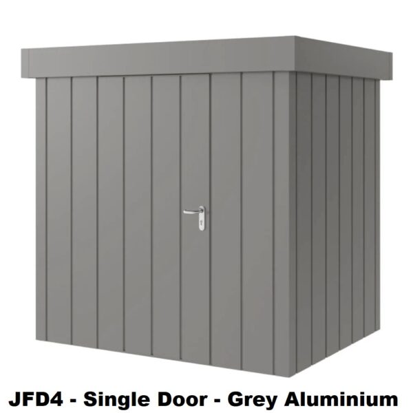 Hormann Juno Modern With Pent Roof - Premium Metal Shed - Image 4