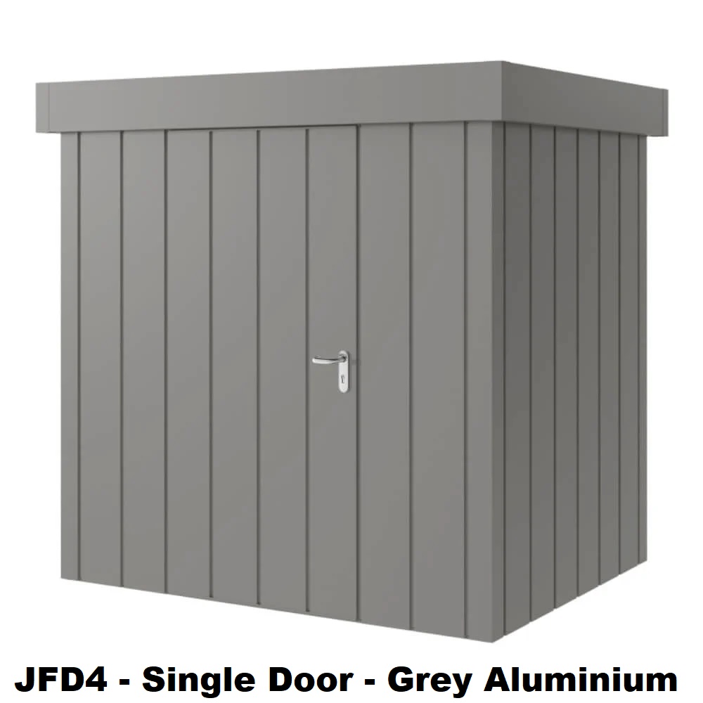 Hormann Juno Modern With Pent Roof - Premium Metal Shed - Image 4