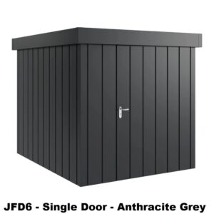 Hormann Juno Modern With Pent Roof - Premium Metal Shed - Image 5