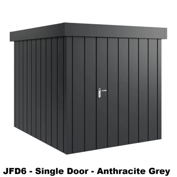 Hormann Juno Modern With Pent Roof - Premium Metal Shed - Image 5