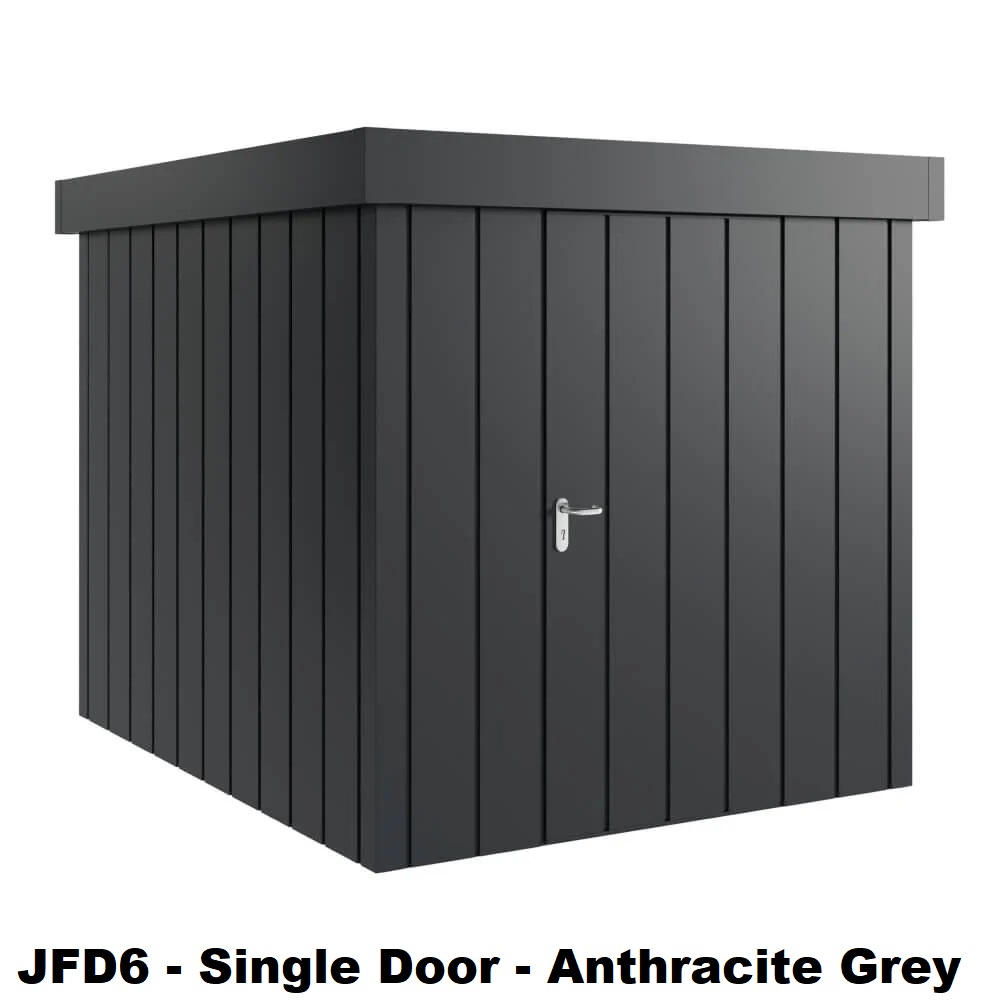 Hormann Juno Modern With Pent Roof - Premium Metal Shed - Image 5