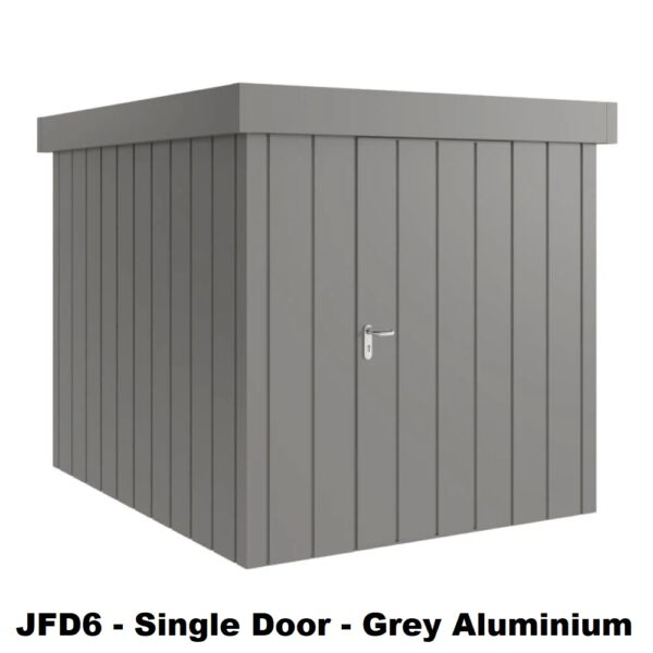 Hormann Juno Modern With Pent Roof - Premium Metal Shed - Image 6