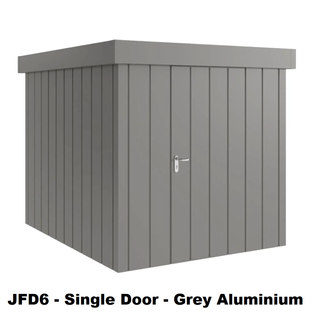 Hormann Juno Modern With Pent Roof - Premium Metal Shed - Image 6