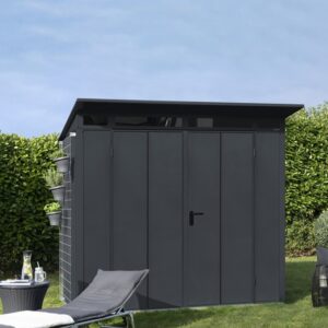 Hormann Berry Modern With Pent Roof - Premium Metal Shed - Image 2