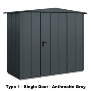 Hormann Berry Modern Style With Apex Roof - Premium Metal Shed - Image 12