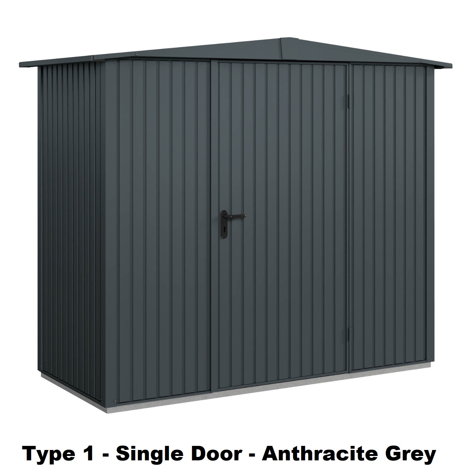 Hormann Berry Classic Style With Apex Roof - Premium Metal Shed - Image 10
