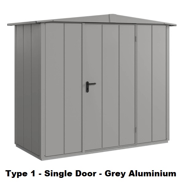 Hormann Berry Modern Style With Apex Roof - Premium Metal Shed - Image 13