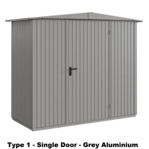 Hormann Berry Classic Style With Apex Roof - Premium Metal Shed - Image 11