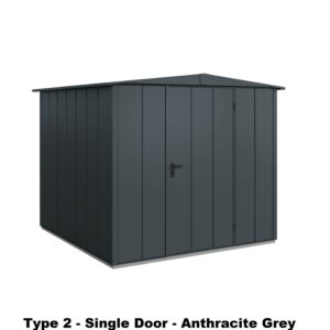 Hormann Berry Modern Style With Apex Roof - Premium Metal Shed - Image 14
