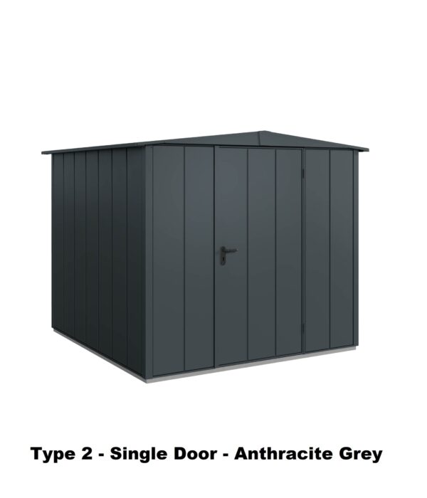 Hormann Berry Modern Style With Apex Roof - Premium Metal Shed - Image 14