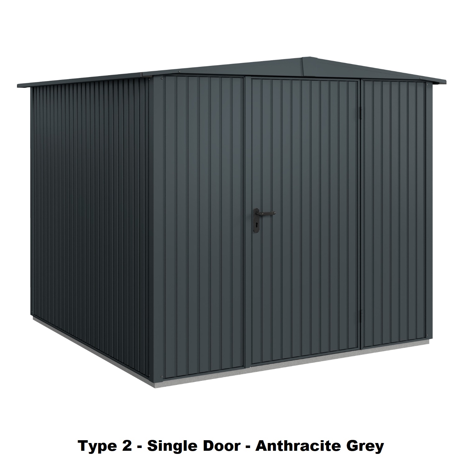 Hormann Berry Classic Style With Apex Roof - Premium Metal Shed - Image 13