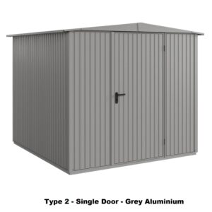 Hormann Berry Classic Style With Apex Roof - Premium Metal Shed - Image 14