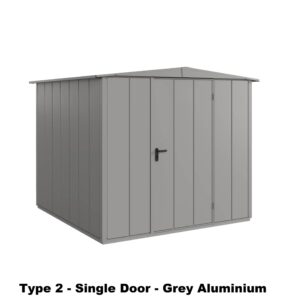 Hormann Berry Modern Style With Apex Roof - Premium Metal Shed - Image 15
