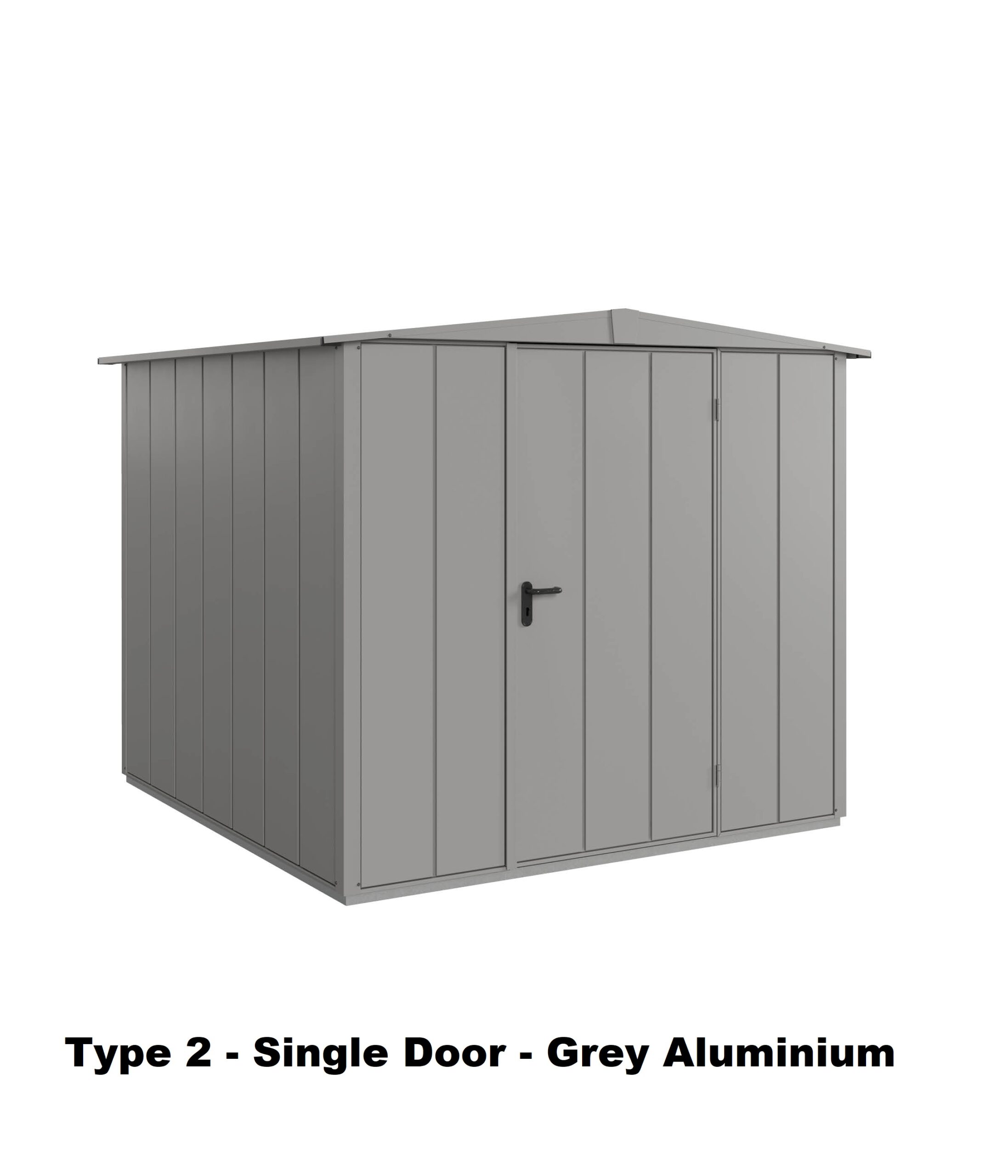 Hormann Berry Modern Style With Apex Roof - Premium Metal Shed - Image 15