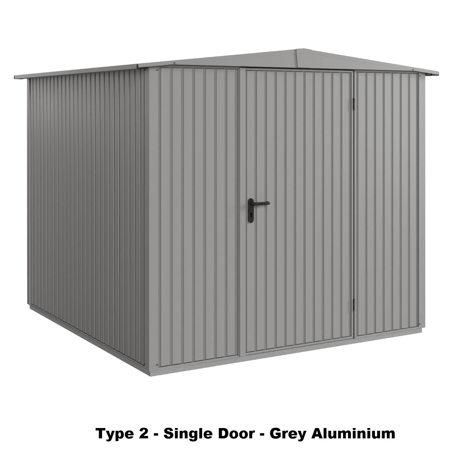 Hormann Berry Classic Style With Apex Roof - Premium Metal Shed - Image 14