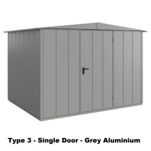 Hormann Berry Modern Style With Apex Roof - Premium Metal Shed - Image 16
