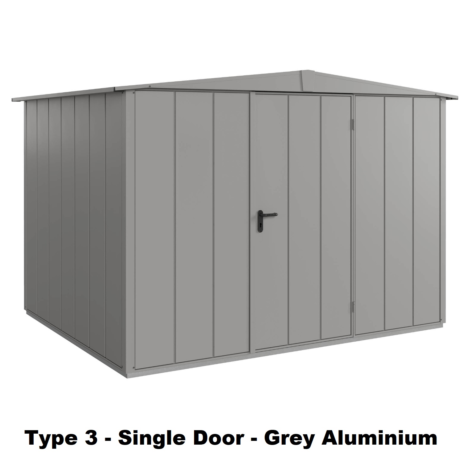 Hormann Berry Modern Style With Apex Roof - Premium Metal Shed - Image 16