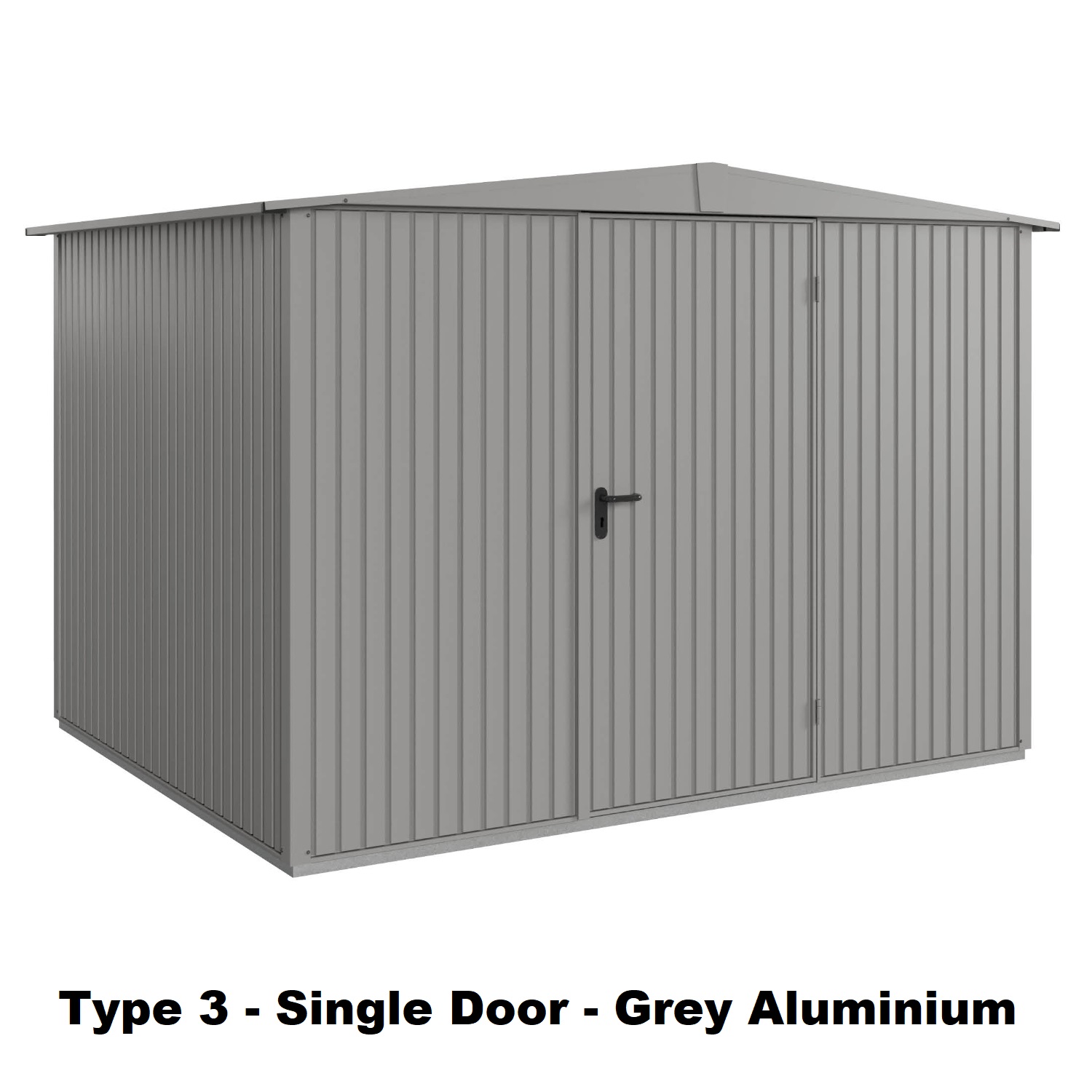 Hormann Berry Classic Style With Apex Roof - Premium Metal Shed - Image 17